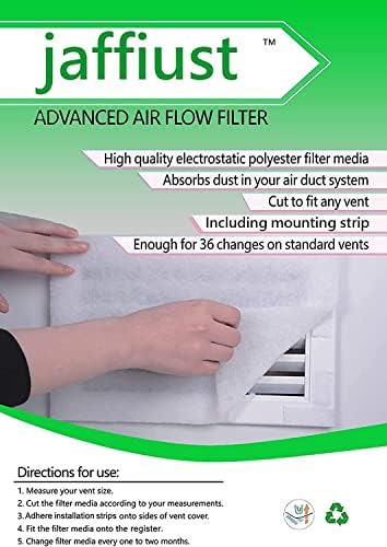 VEVA Preiu Air Vent Filters for Hoe & AC - 72 x 16 Electrostatic