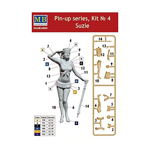 Masterbox Kit Suzie Construcción Escala 1:24 miniatura 3