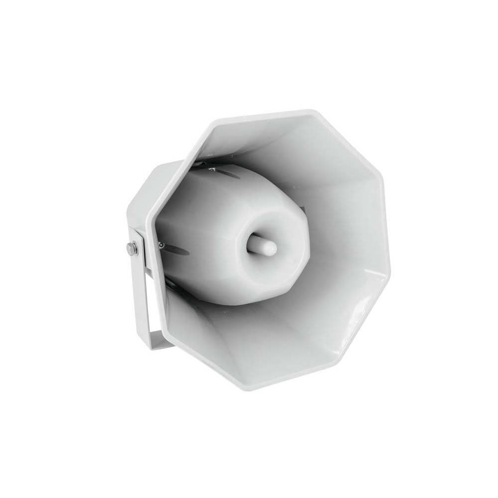 OMNITRONIC HS-80 Druckkammerlautsprecher | Wetterfester Lautsprecher, LF: 6,5" HF: 1" - 100 V 20/40/80 W RMS
