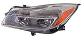 Evan Fischer Driver Side Headlight for Buick Regal 2011-2013 Halogen With bulb(s) Replaces# 22794767