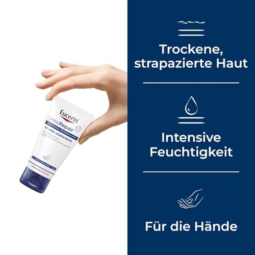 Eucerin UreaRepair plus Handcreme 5%, 75 ml Kremowa