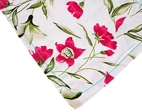 Image of BSB Home Cotton 8 Piece Cotton Pillow Cover Set - King, Multicolor, 120 TC