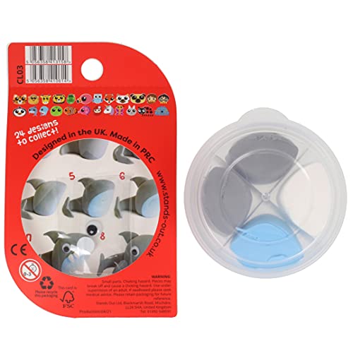 Clay Pals Shark - Easy Sculpt Fun Fast Air Drying Non Toxic Quick Dry Ultra Light Creative Clay Art and Craft Modelling Set for Kids - Image 3
