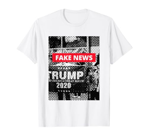 FAKE NEWS Trump lustiges Kostüm T-Shirt