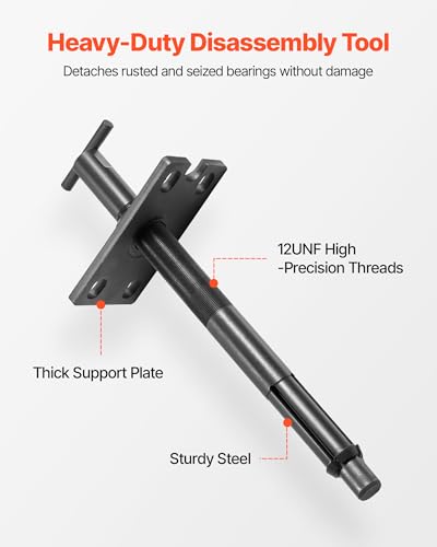Image of VEVOR Mercruiser Alignment Tool & Gimbal Bearing Puller Set, Compatible with Mercruisers, Engine Alignment Tool, Bearing Puller Seal Bellow Expander Tools Easy-to-Use (silver)