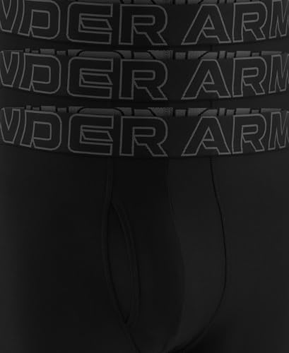Image of Under Armour mens Multi-pack Performance Tech Boxerjock Brief, 6 inch Inseam, All-day Comfort & Soft