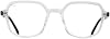 Olivewing Blue Light Blocker Relaxing Computer Glasses | Young Adult | Male Female Unisex | Geometric Full Frame Grilamide TR90 | Blue Light, UV, Anti-Glare Filter OLW 1801-0106