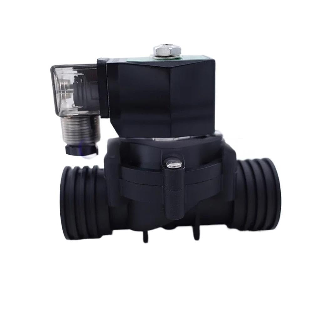 Électrovanne en plastique vanne d'eau 1/2 pouce 110V normalement fermée