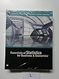 Essentials of Statistics for Business and Economics, Loose-leaf Version