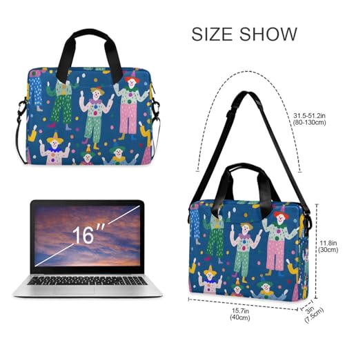 Funda para Laptop ALAZA con patrón y correa, 13-15.6 pulg miniatura 5