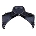 iiniim Men's Adjustable Faux Leather Body Chest Harness Lapel Costume with Press Buttons