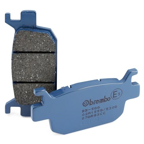 Plaquettes de freins BREMBO 9mm arrière résoud le manque de mordant