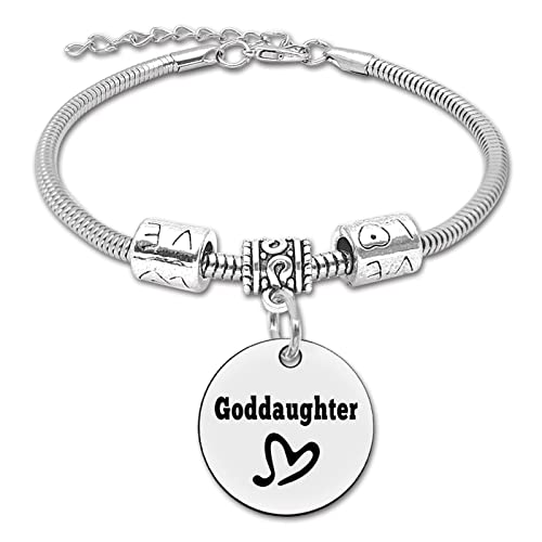 Image of DlaeKua Christian Bracelet - Goddaughter Gift for First Communion, Birthday, Christmas