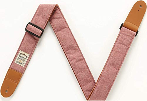 Ibanez DCS50D-RD Sangle de collection designer pour guitare, Rouge