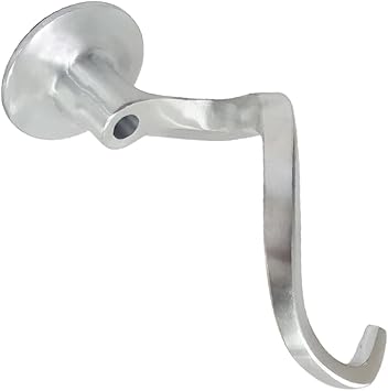 Spiral Dough Hook, ED Style, FITS Hobart 20QT Mixers, for Models A200 D340, Replaces 477521