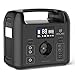 Produktbild GOLABS Tragbare Powerstation LiFePO4 204Wh mit AC 230V Max 160W Modifizierte Sinuswelle Notstromaggregat Stromspeicher, USB PD60W TypC QC3.0 DC12V Ladeausgang und LED-Licht, R150 Schwarz