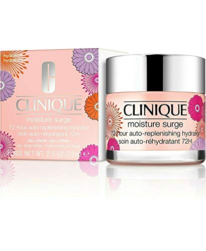 Clinique Moisture Surge 72-Hour Auto-Replenishing Hydrator, 2.5 oz/75 ml Flora Edition