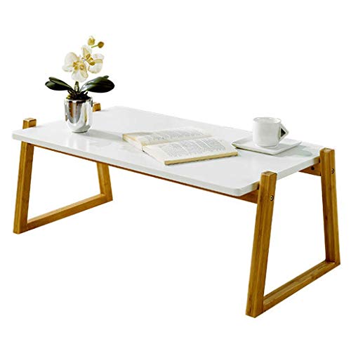 Table basse bois massif bureau vintage et de table petit-déjeuner de 67cm