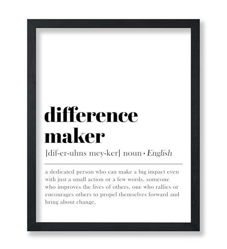Impression dictionnaire créateur affiche originale pour cadeau mentor ou prof