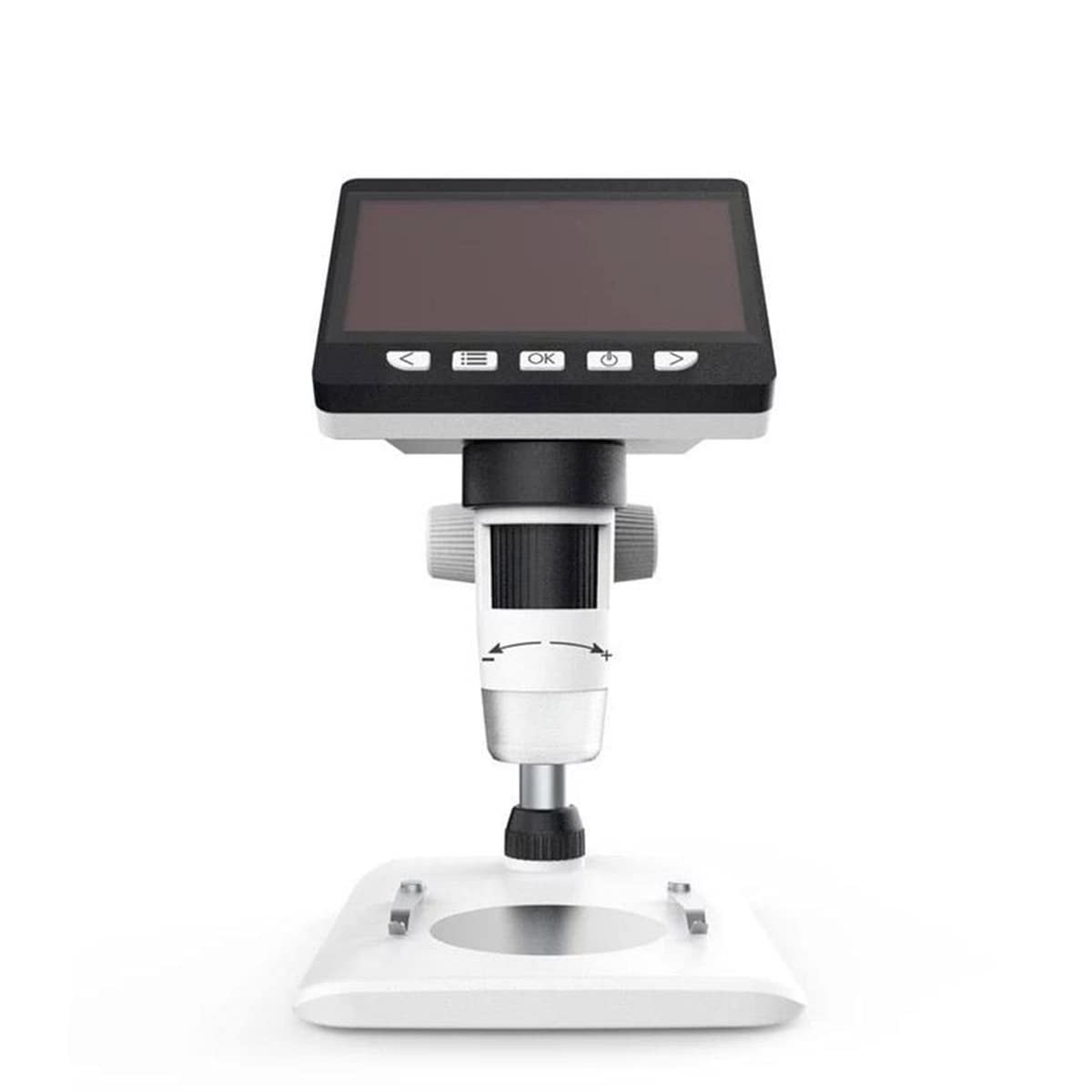 ASerZenith Microscope Accessories Kit Slide Preparation Camera 1000X 4.3 Inch Digital Microscope Hd 1080P Electronic Desktop Electronic Magnifier Microscope Accessories