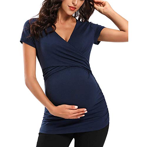 Tomwell Top De Lactancia De Manga Corta...