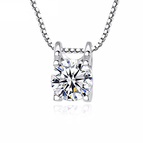 Collier zircone cubique 1 carat le cadeau idéal pour un anniversaire