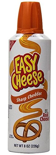 image for Kraft Easy Cheese Spray Can Variety Pack of 4 (Sharp Cheddar, American