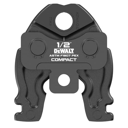 Sertir du PEX 1/2 facilement avec la mâchoire compacte DEWALT ASTM F1807 - 3