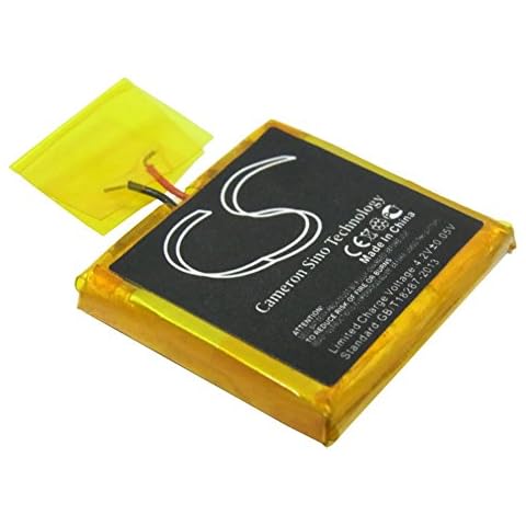 Battery for Apple iPOD Shuffle G2 1GB iPOD Shuffle G3 616-0274 616-0278 + Pathusion Pry Tool Cover