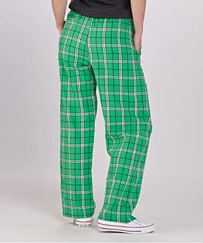 Sorority Letters Shop University of North Texas Pajama Set with UNT Mean Green PJ Top and Matching Flannels4