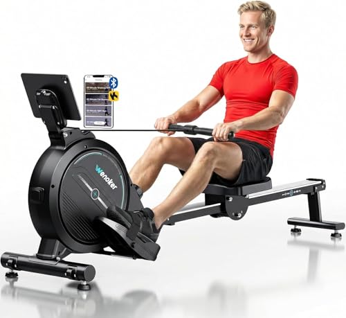 side view wenoker rowing machine