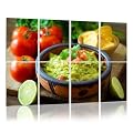 8 Pack Art Acoustic Panels Sound Absorbing Panels, 48x32 Inches Mexican food avocado dip Decorative Acoustic Wall Panels Soundproofing Acoustic Panels