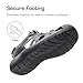DREAM PAIRS Men's Sandals Hiking Water Sport Athletic Beach Outdoor Comfortable Casual Closed Toe Summer Sandal Shoes,Size 6.5,Black/Dark Grey,DMUMST2505