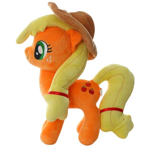 Image of Little Horse Plush Toy 30cm Friendship Movie Feature Character Doll Action Figure Model Toy … (Applejack)