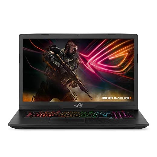 ASUS ROG Strix Scar Edition GL703GS-DS74 17.3” Gaming Laptop, 8th-Gen 6-Core Intel Core i7-8750H Processor (up to 3.9GHz), GTX 1070 8GB, 144Hz 3ms Display, 16GB DDR4, 256GB PCIe SSD + 1TB FireCuda