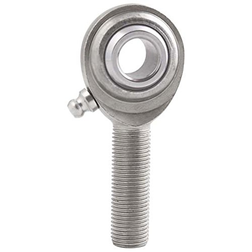 QA1 Precision Products CMR12Z - Male Threaded Right Hand Rod End - Grade: Economy/General Purpose, Bore Diameter: 0.7500 in, Shank Thread Size: 3/4-16, With Lubrication Fitting