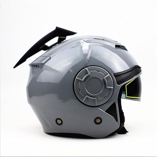 Image of Vagary Dynamic Helmet Spoiler Aerodynamic Accessories, Punks, Wings (Grey)
