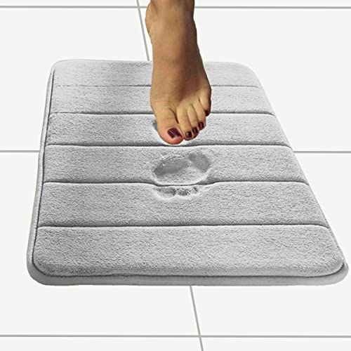 Tapete de Banheiro Super Soft Camesa Bege 60cmx40cm Poliester