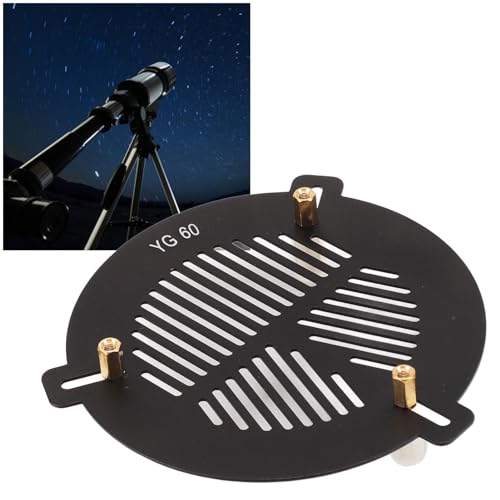 Máscara Bahtinov YUYTE de aluminio para enfoque de telescopios de 63 a 89 mm 2
