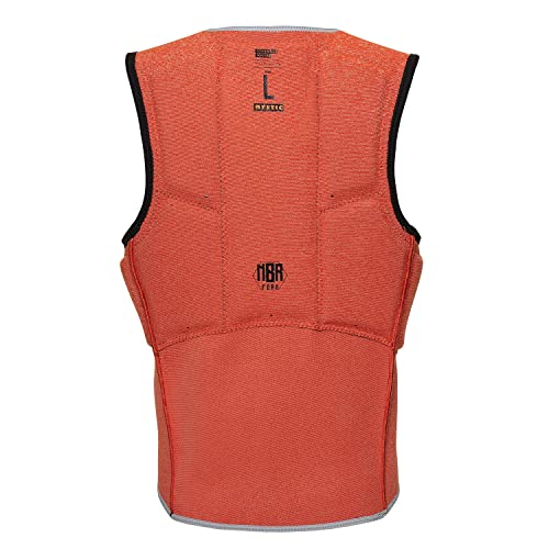 Mystic Watersports - Surf Kitesurf & Windsurfing Mens Foil Impact Vest Top Front Zip - Black - Quick Dry #TOP3