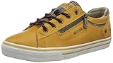 Seitlicher Reißverschluss MUSTANG Damen 1354-310 Sneaker, Gelb (6 gelb), 38 EU