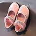 Toddler Girls Solid Shoes Crystal Baby Kids Princess Casual Fashion Solid Color Shoes for Summer (Pink, 15-18 Months)