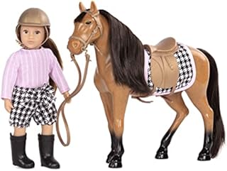 Lori LO30201Z 6 Riding Doll, Celia & Morgan Hrs, Cinnamon