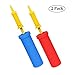 Produktbild Yojoloin Ballonpumpe Luftballonpumpe, 2 pcs Luftballons Luftpumpe Handpumpe für aufblasbar Weihnachten aufblasbarer Kissen aufblasbarer schwimmring Baby Farbe zufällig