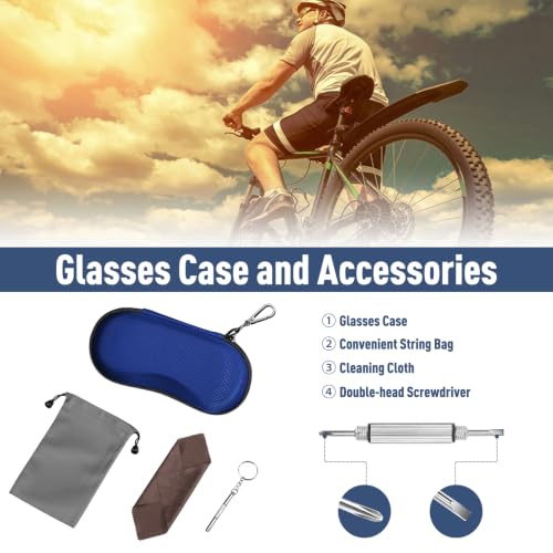 Image of FINTIE Sunglasses Case, Hard EVA Shell Shockproof Sport Glasses Case