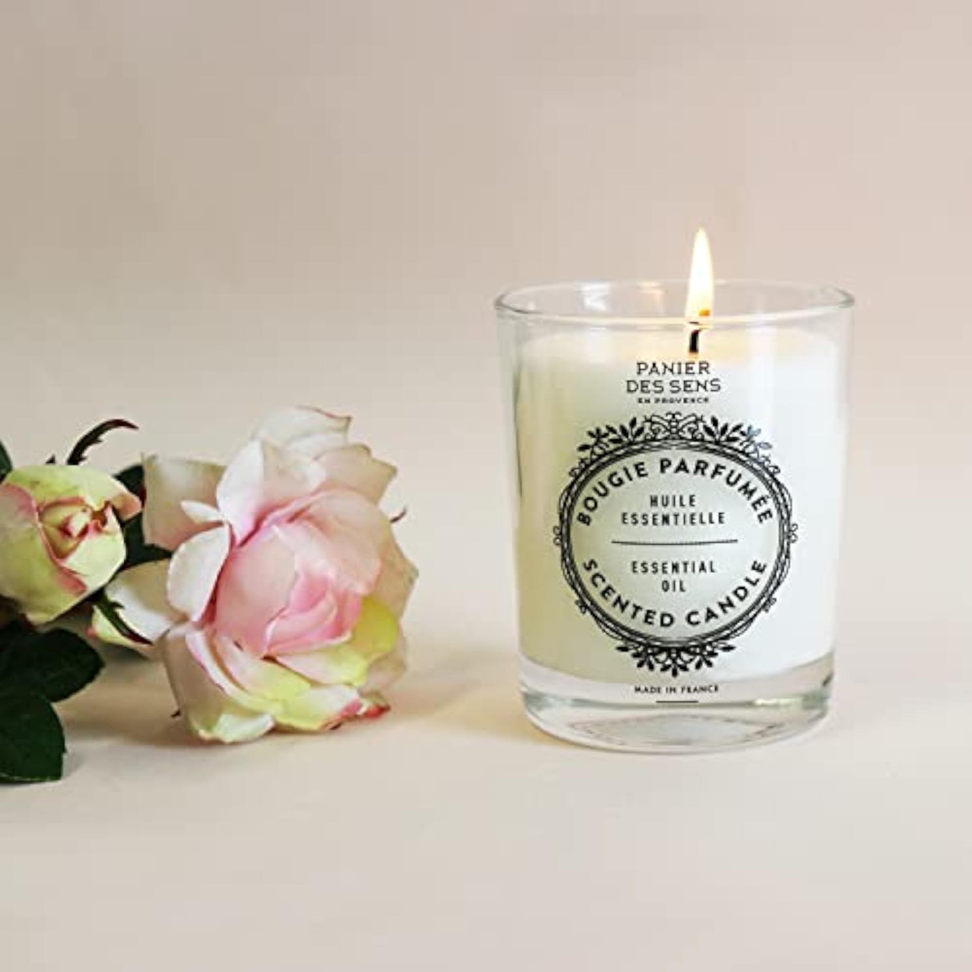 Rose Scented Candle - 180 g