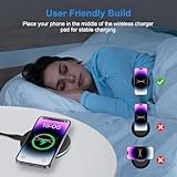 Wireless Charger Samsung Fast Charging Pad for S25 Ultra/S24 FE/S23/S22/S21/S20/S10, 15W Wireless Phone Charger for Google Pixel 10/10 Pro/9/9 Pro/9a/8/8 Pro/7/7 Pro, iPhone 17/16/15/14/13/12/11 Pro - Image 5