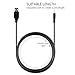 FanTEK 6ft USB to 2.5mm Charging Cable forW101 V2, Touch X10, Tagital MTM-7054, N7S Pro, N718-IPS, NABI2-NV7A,WalknBook 2, Tablet (Black)