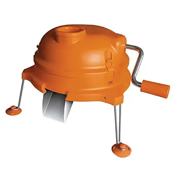 Dynamic CL003 Dynacube Commercial Vegetable Dicer, 1/4' x 1/4' Manual Tabletop Cuber, Orange