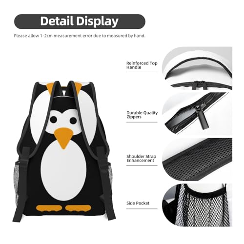 Sac à dos ordinateur portable pingouin compact article personnel